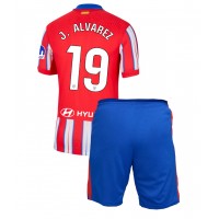 Atletico Madrid Julian Alvarez #19 Replica Home Minikit 2024-25 Short Sleeve (+ pants)